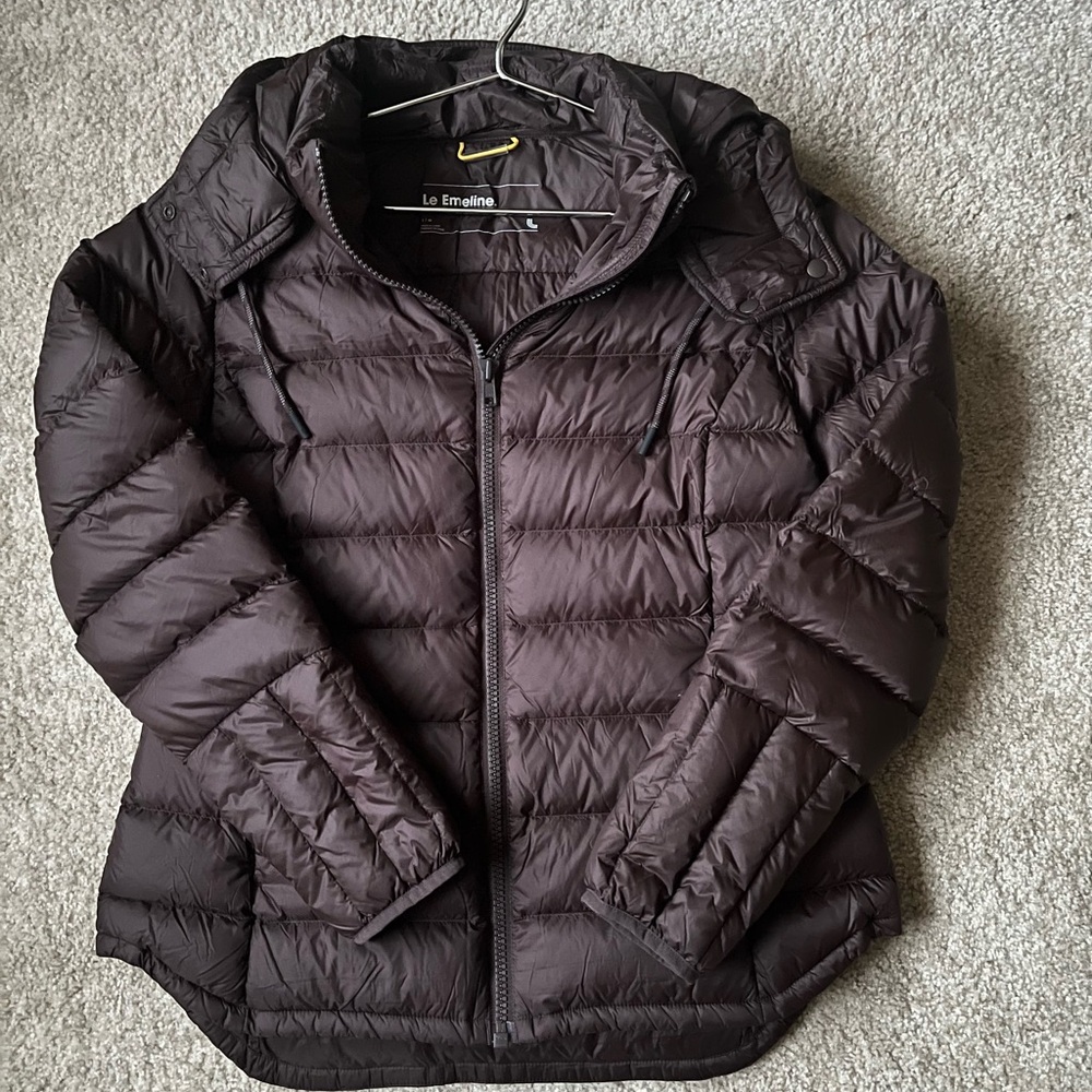 Lolë Dark Brown Puffer Jacket